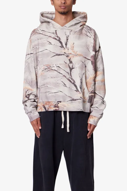 Gradient Pullover Hoodie - Snow Camo sold by MNML