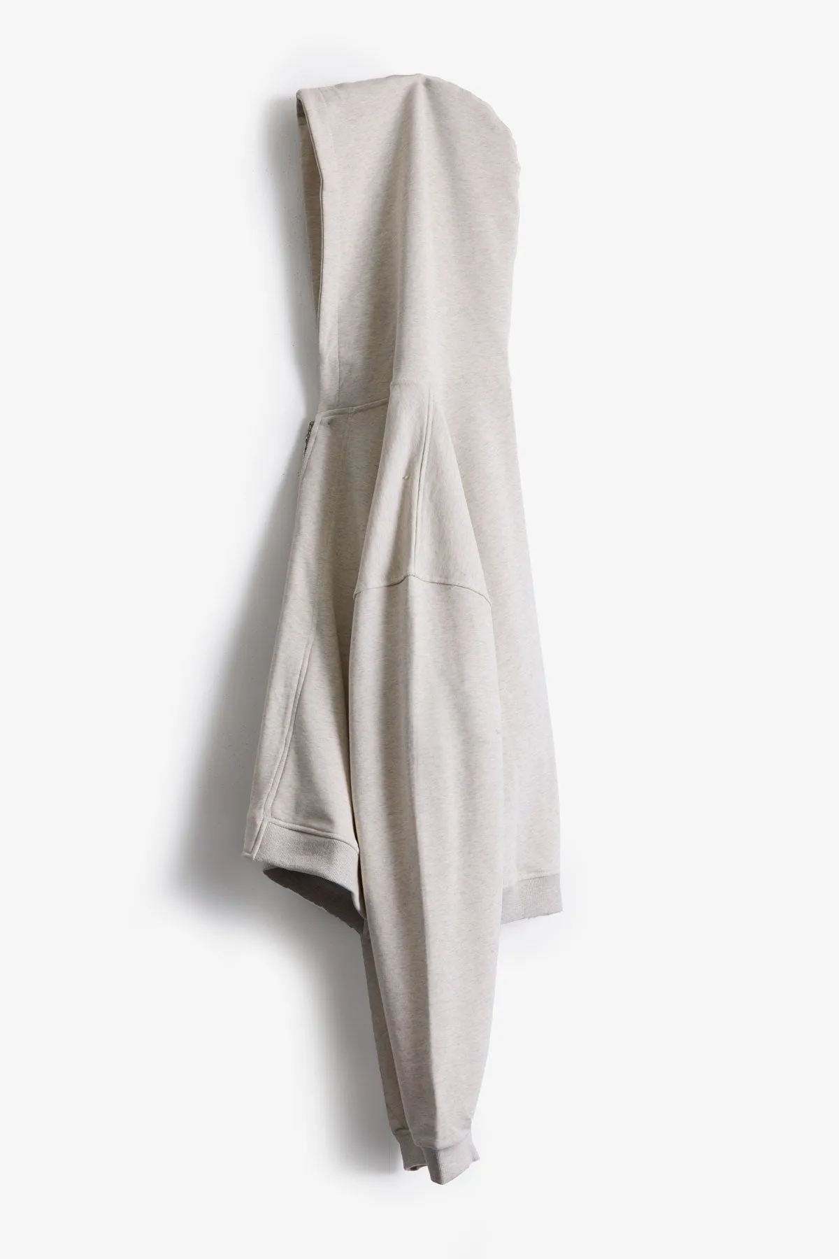 The Perfect Zip Up Hoodie - Heather Grey sold by MNML product image thumbnail 5