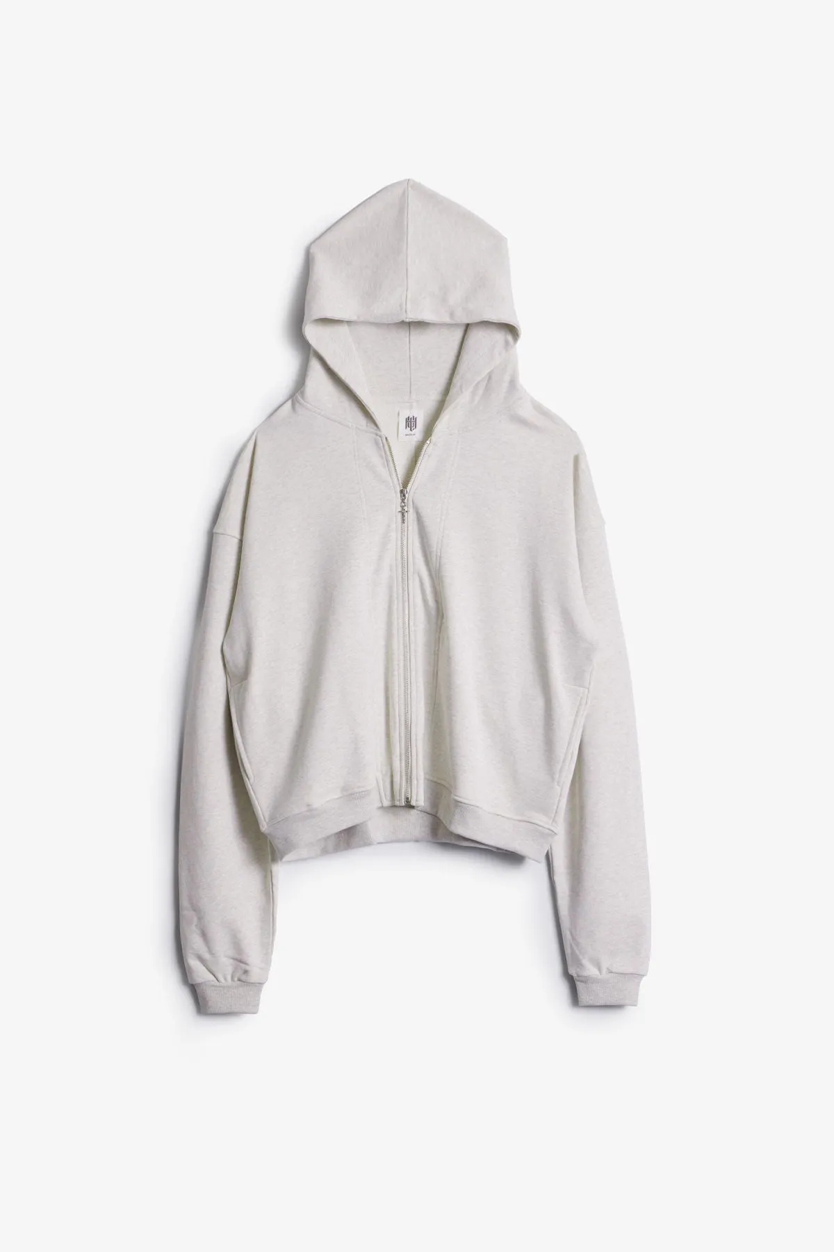 The Perfect Zip Up Hoodie - Heather Grey sold by MNML