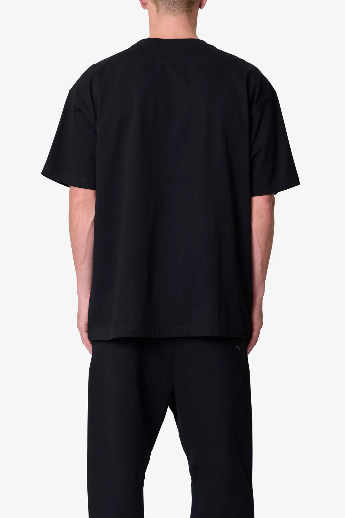 Heavy Basic Tee - Black sold by MNML product image thumbnail 5