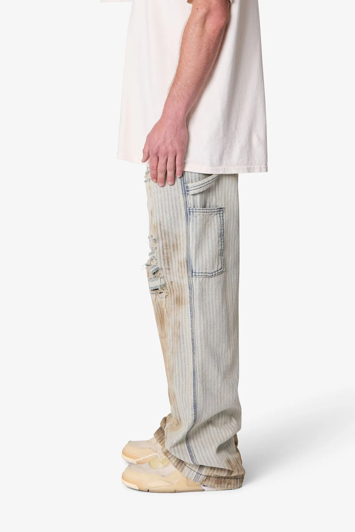 Ultra Baggy Railroad Pants - Multi sold by MNML product image thumbnail 4
