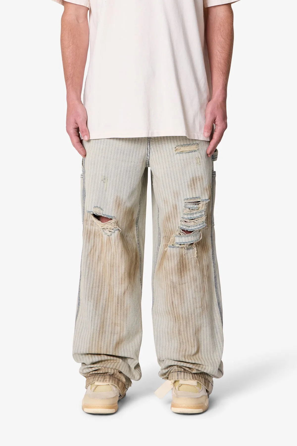 Ultra Baggy Railroad Pants - Multi sold by MNML