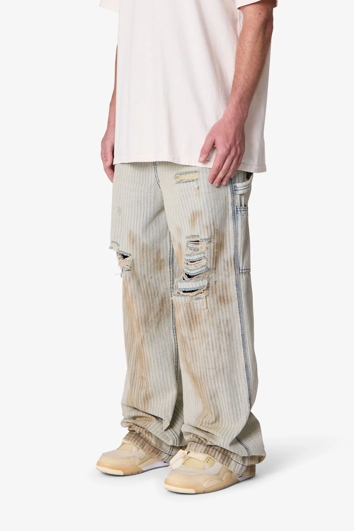 Ultra Baggy Railroad Pants - Multi sold by MNML product image thumbnail 3