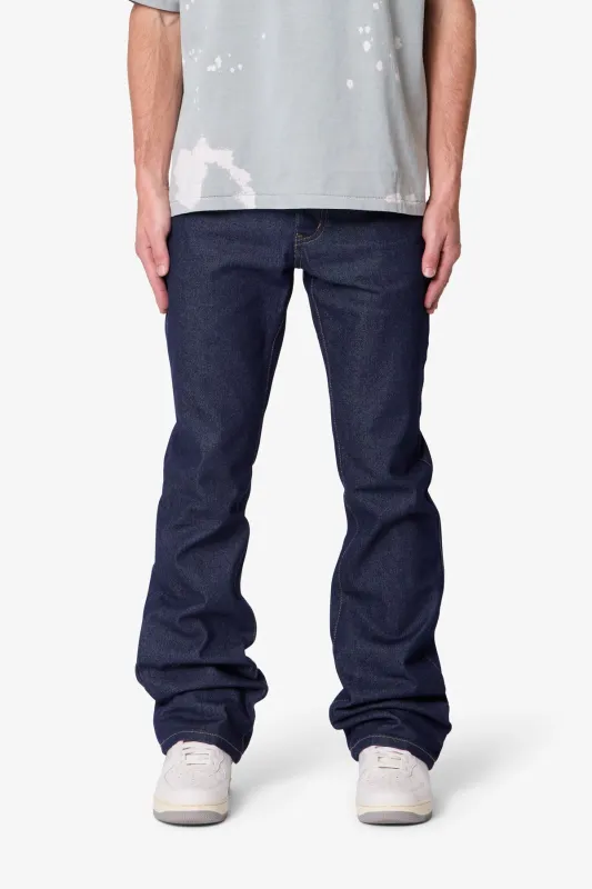 Raw Bootcut Denim - Rinsed Indigo sold by MNML