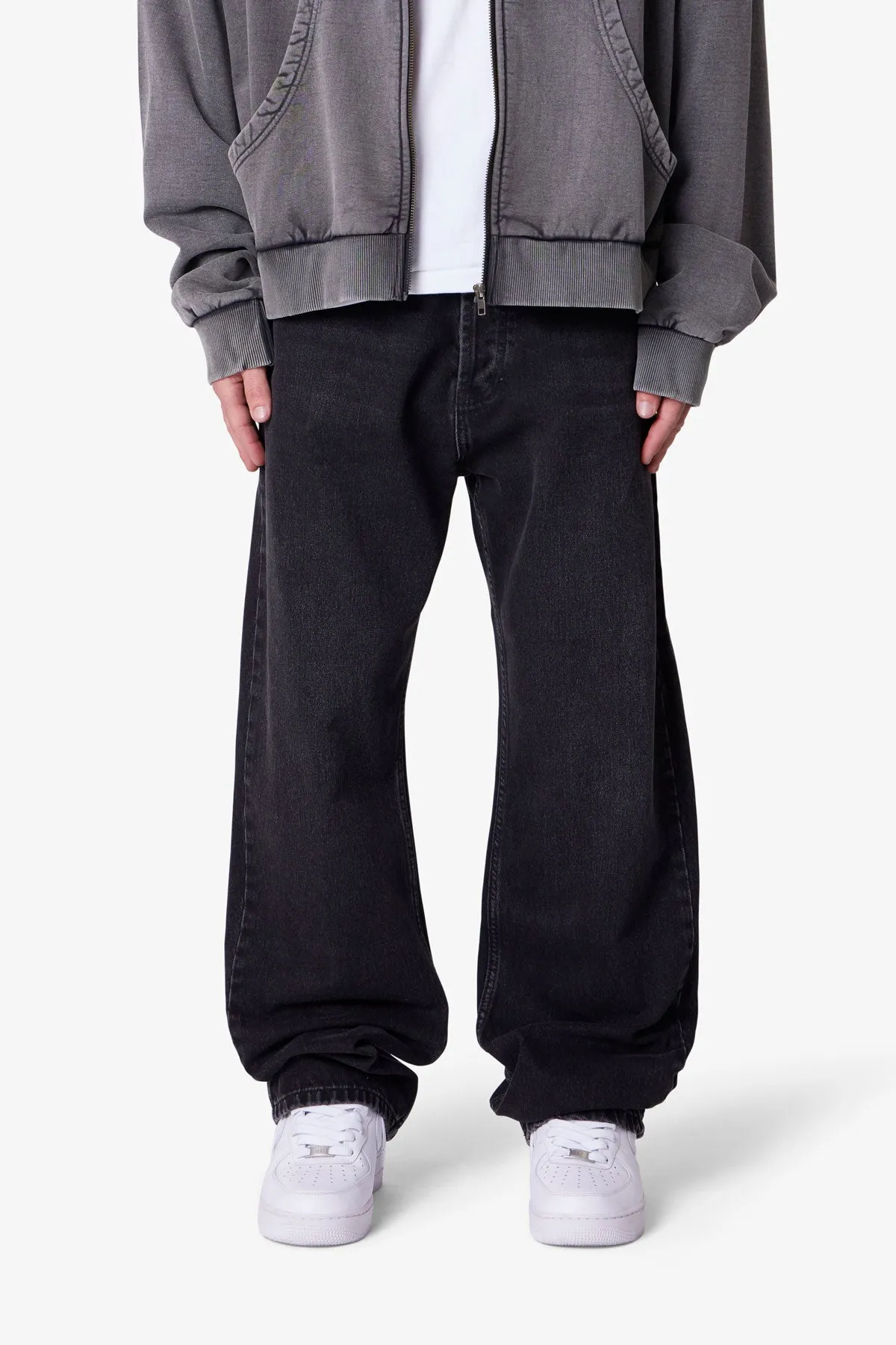 Ultra Baggy Denim - Stone Wash Black sold by MNML product image thumbnail 2