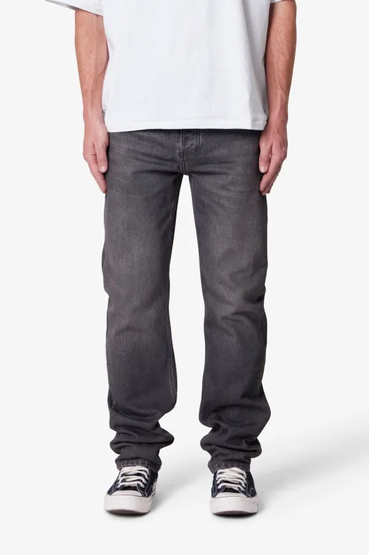 Straight Denim - Dark Sand Wash sold by MNML