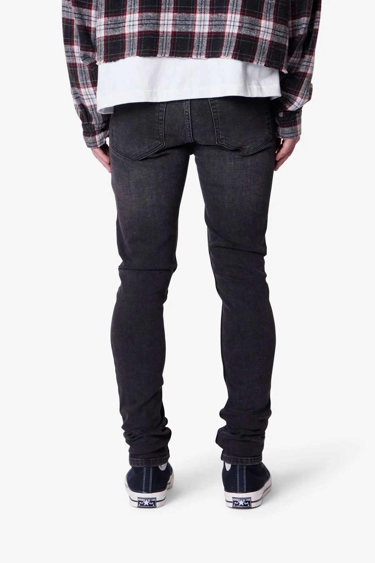 Skinny Denim - Stone Wash Black sold by MNML product image thumbnail 5
