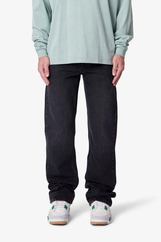 Bootcut Denim - Stone Wash Black sold by MNML