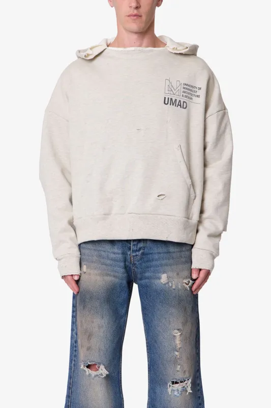 UMAD Thermal Hoodie - Heather Grey sold by MNML