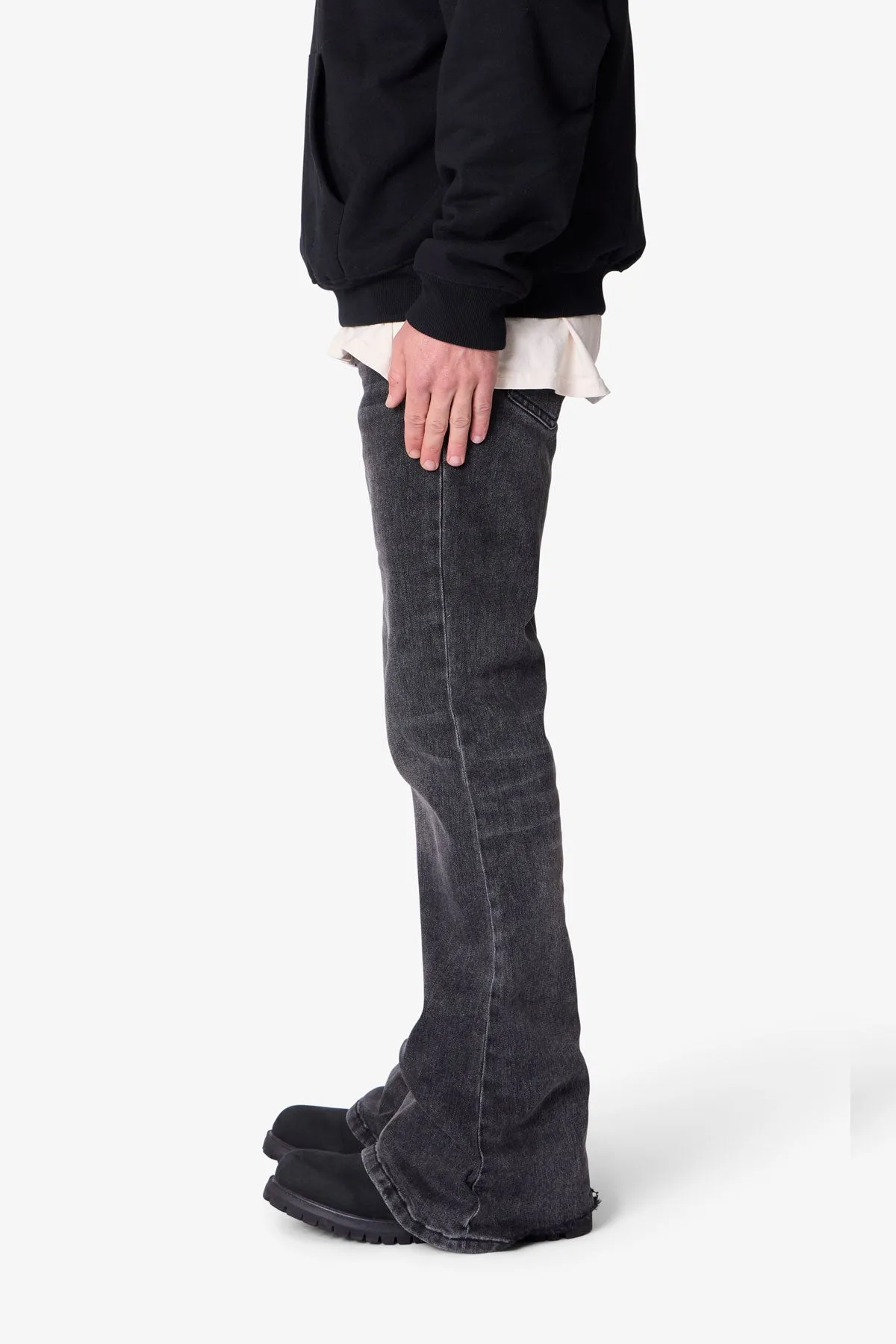 Super Flare Denim - Vintage Black sold by MNML product image thumbnail 4