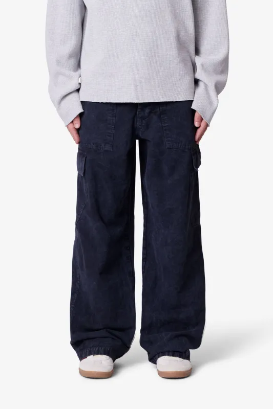 Moleskin Cargo Pants - Grey sold by MNML