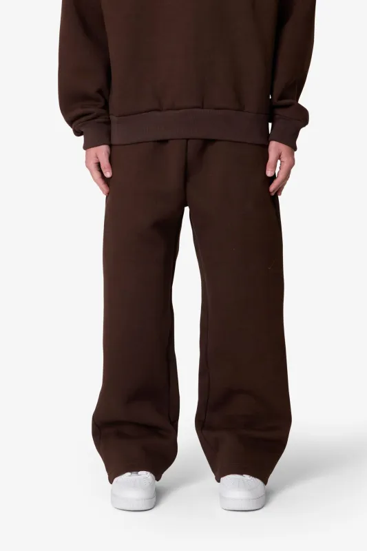 Stiff Lounge Sweatpants - Brown sold by MNML