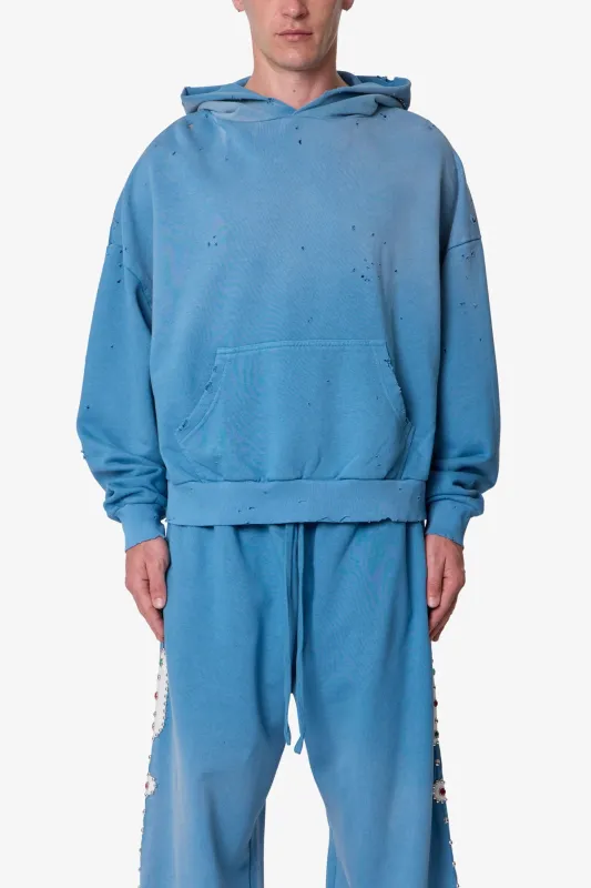 Mojave Hoodie - Washed Blue sold by MNML