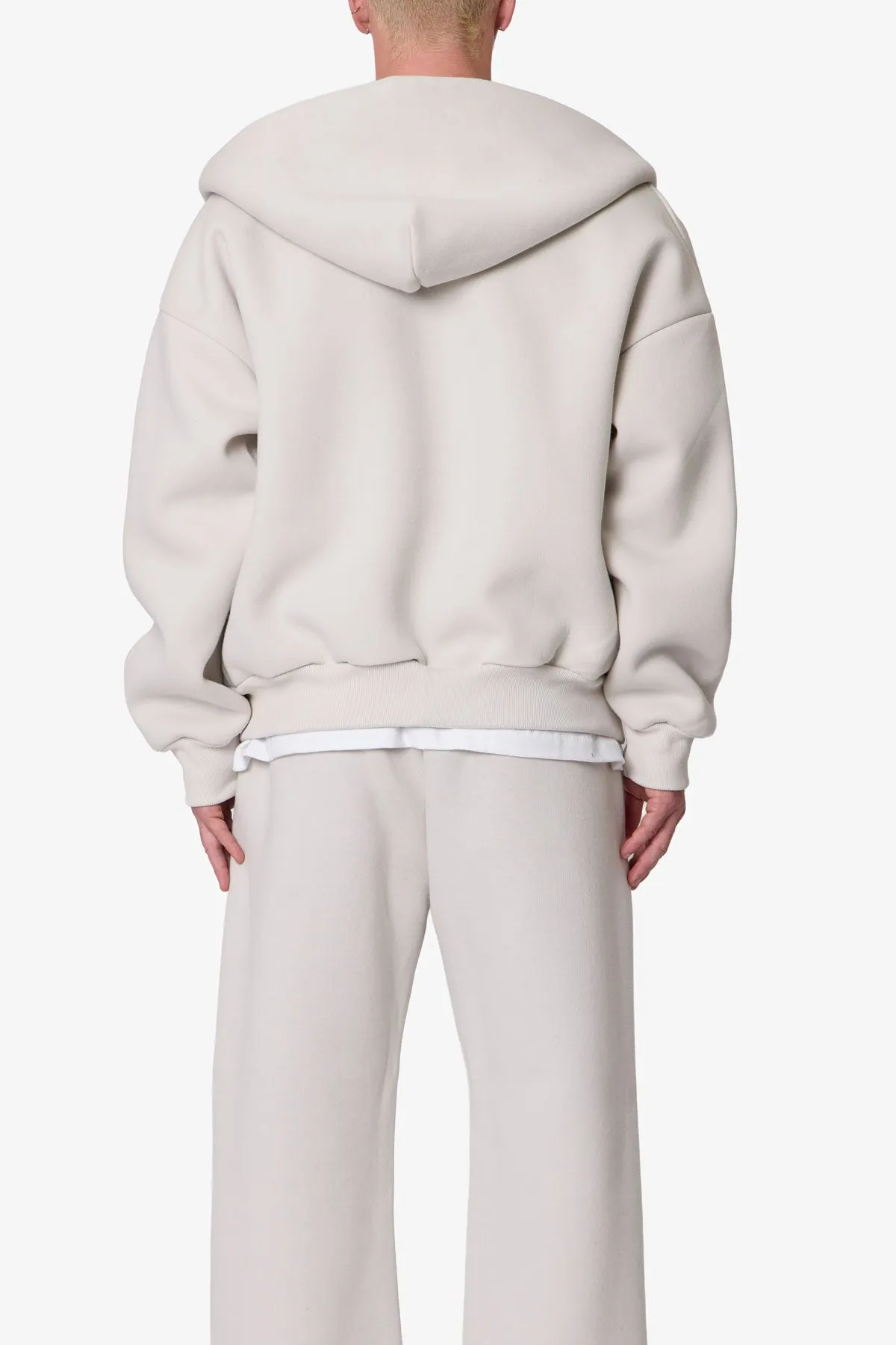 Stiff Lounge Zip Up Hoodie - Grey sold by MNML product image thumbnail 5