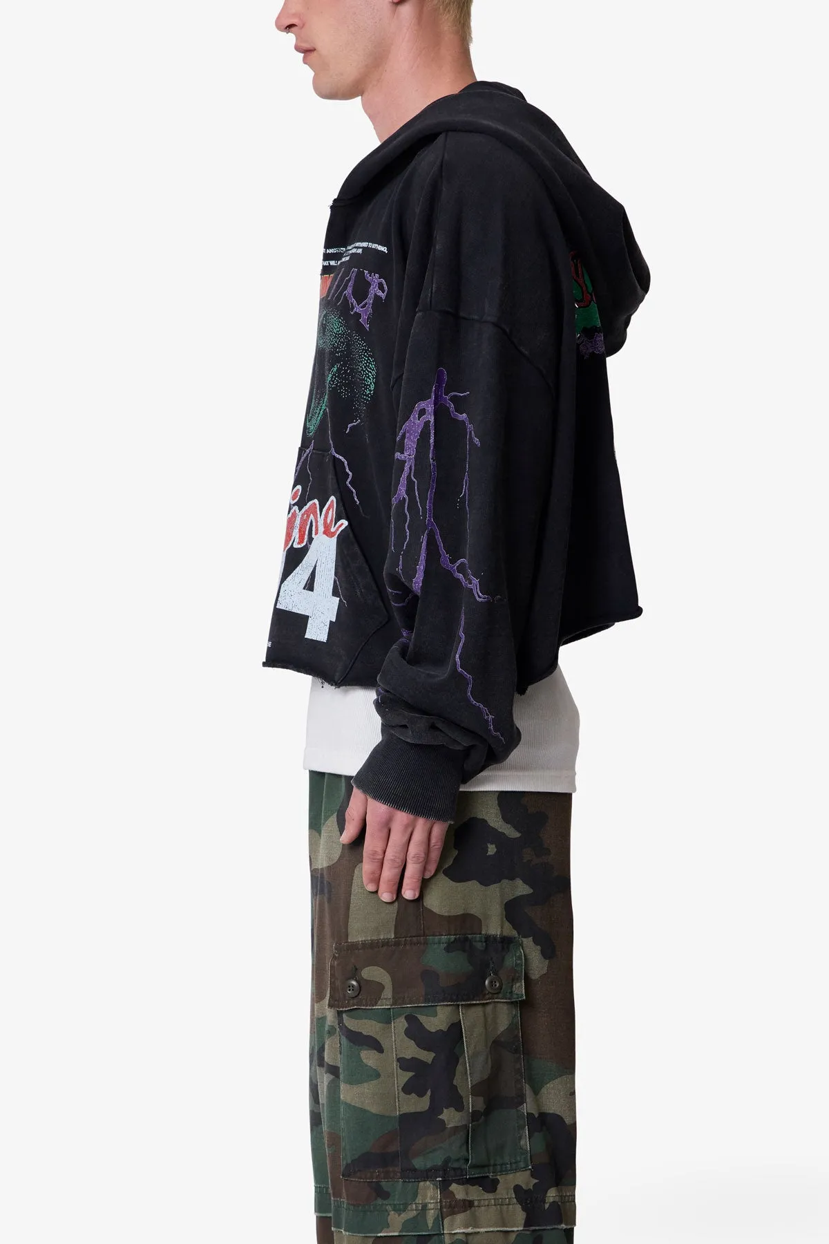Snake 994 Hoodie - Black sold by MNML product image thumbnail 4