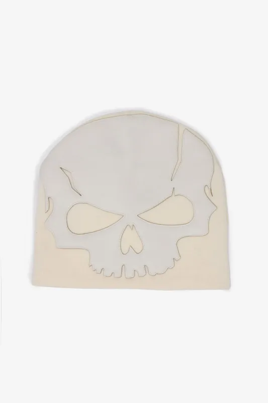 Skull Beanie - Tan sold by MNML