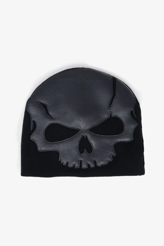 Skull Beanie - Black sold by MNML