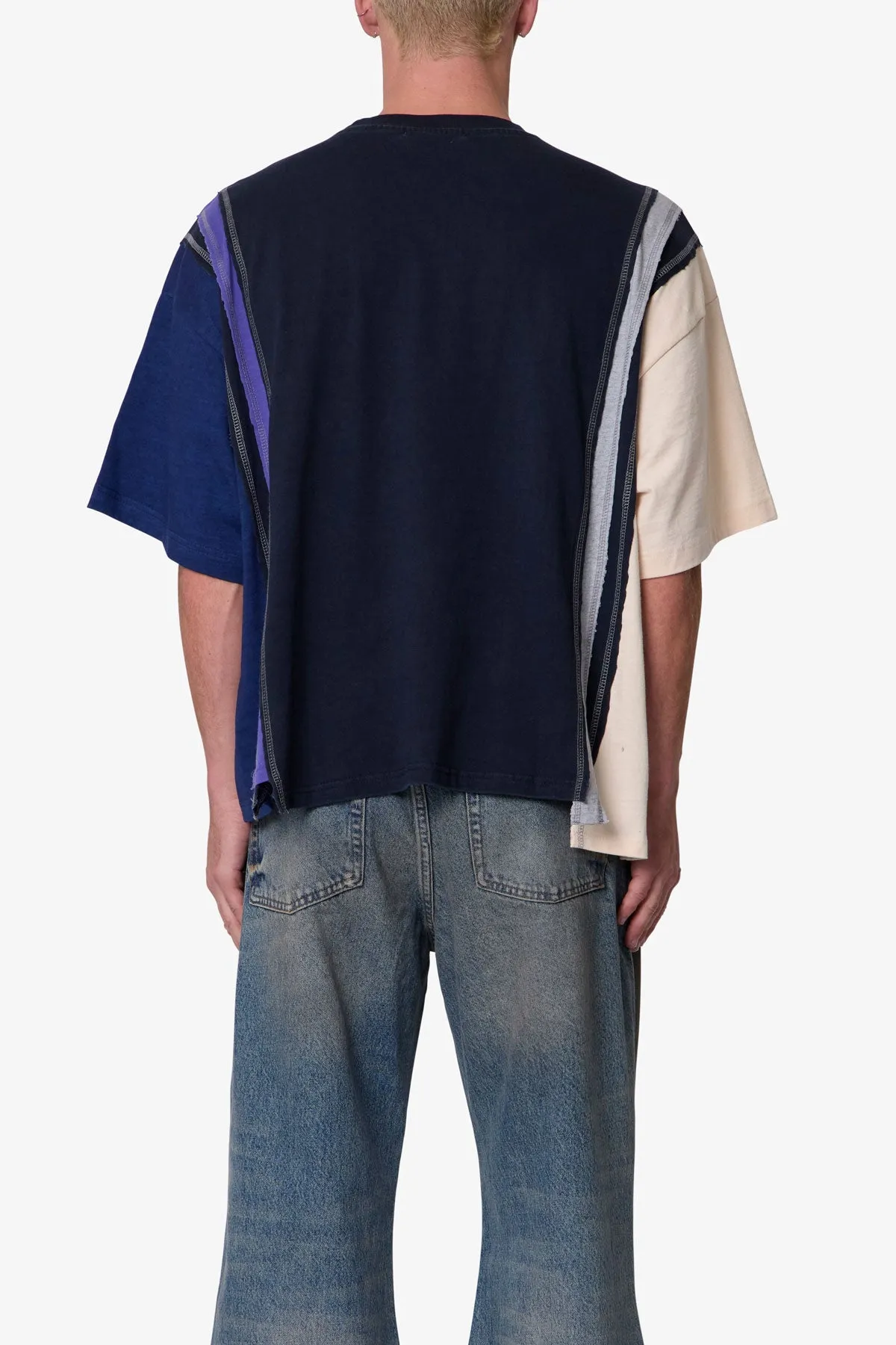 Multi Paneled Track Tee - Multi sold by MNML product image thumbnail 5