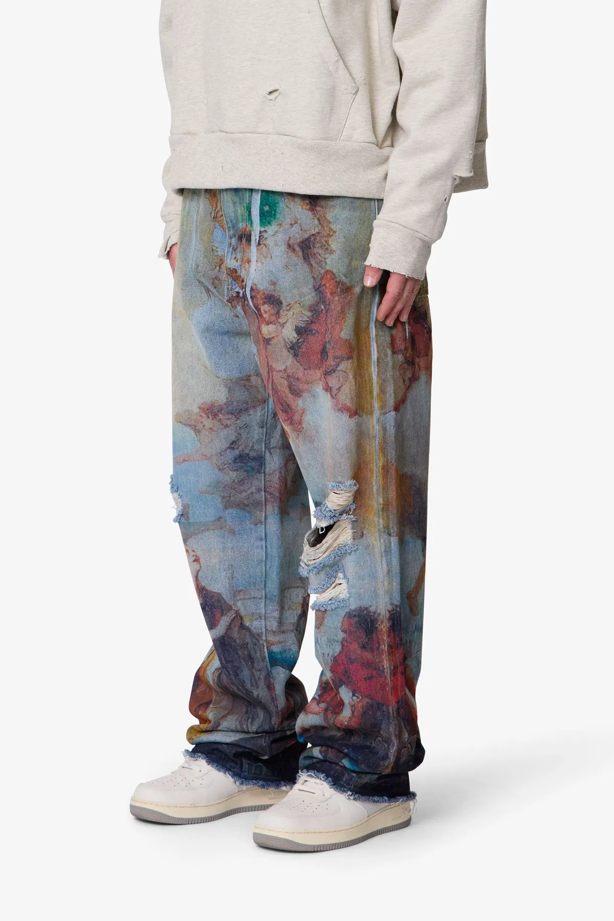 Ultra Baggy Angel Denim - Multi sold by MNML product image thumbnail 3