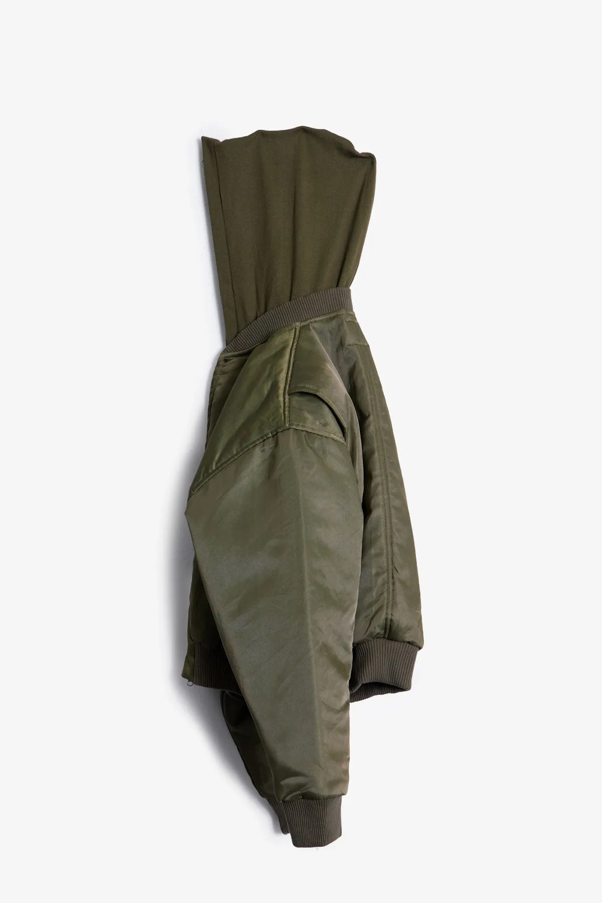 LWH Hooded Bomber Jacket - Olive sold by MNML product image thumbnail 3