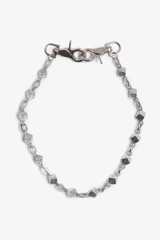 Dice Wallet Chain - Silver sold by MNML