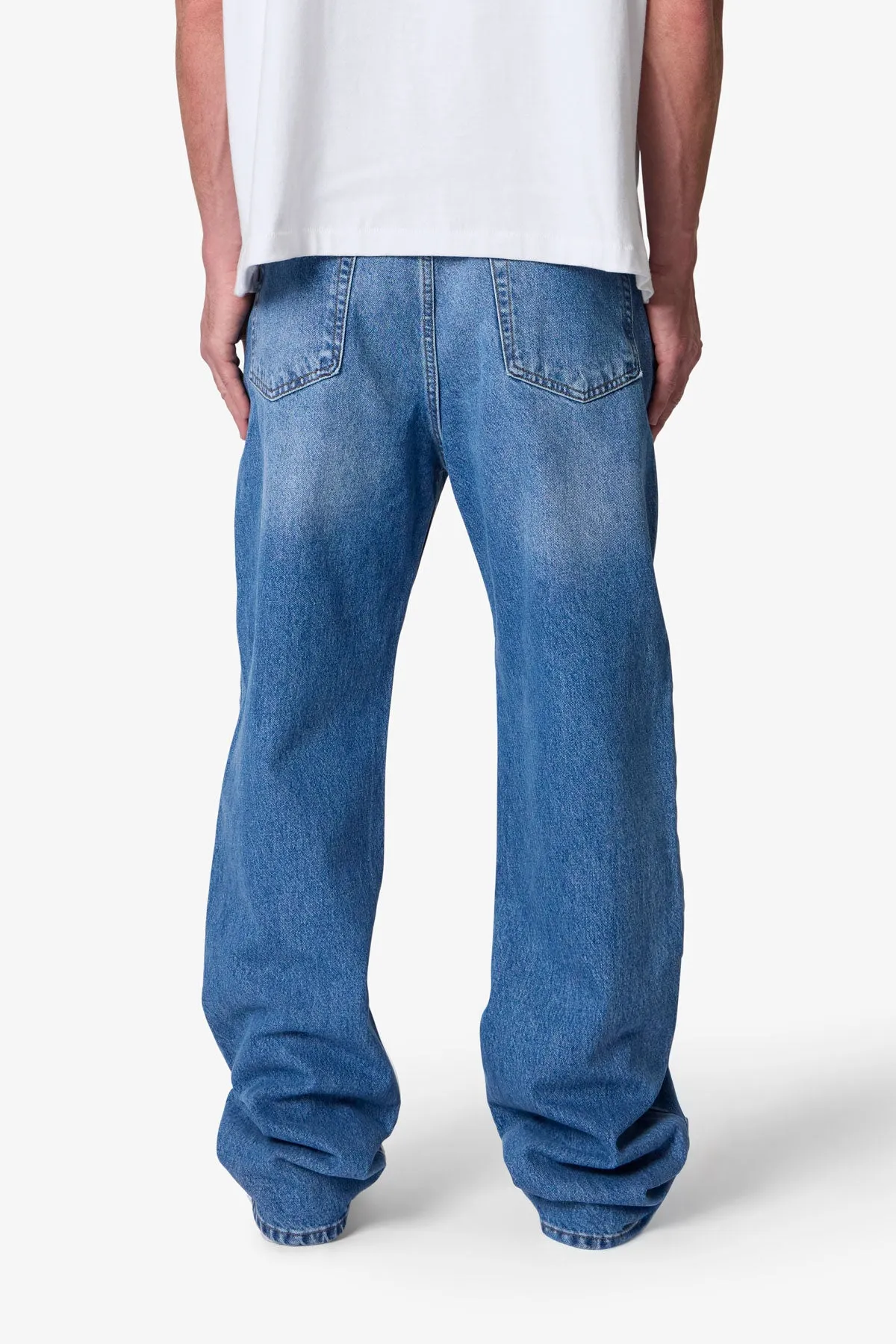Baggy Denim - Washed Blue sold by MNML product image thumbnail 5