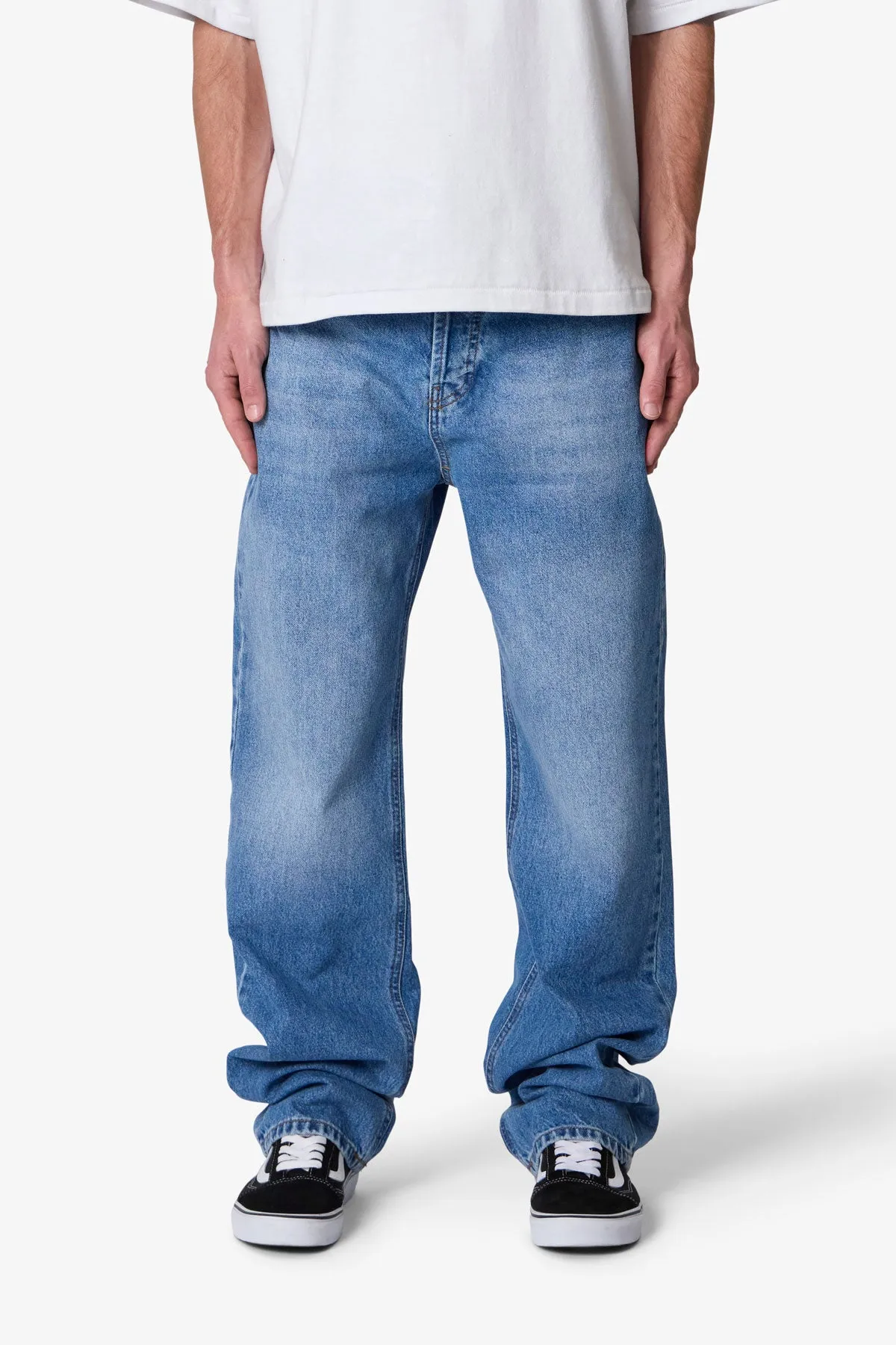 Baggy Denim - Washed Blue sold by MNML product image thumbnail 2
