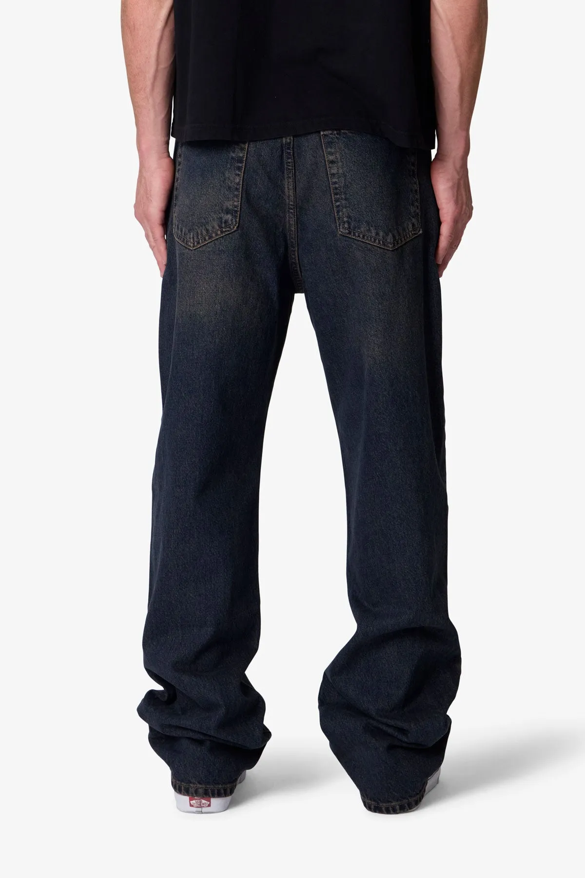 Baggy Denim - Washed Brown sold by MNML product image thumbnail 5