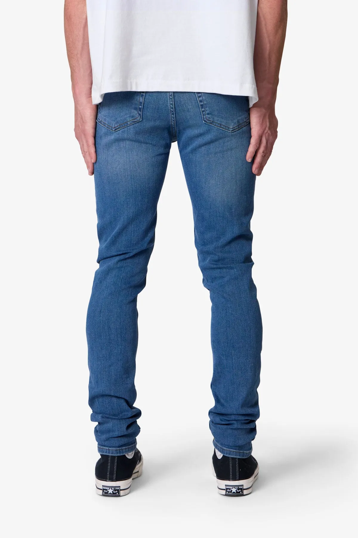 Skinny Denim - Washed Blue sold by MNML product image thumbnail 5