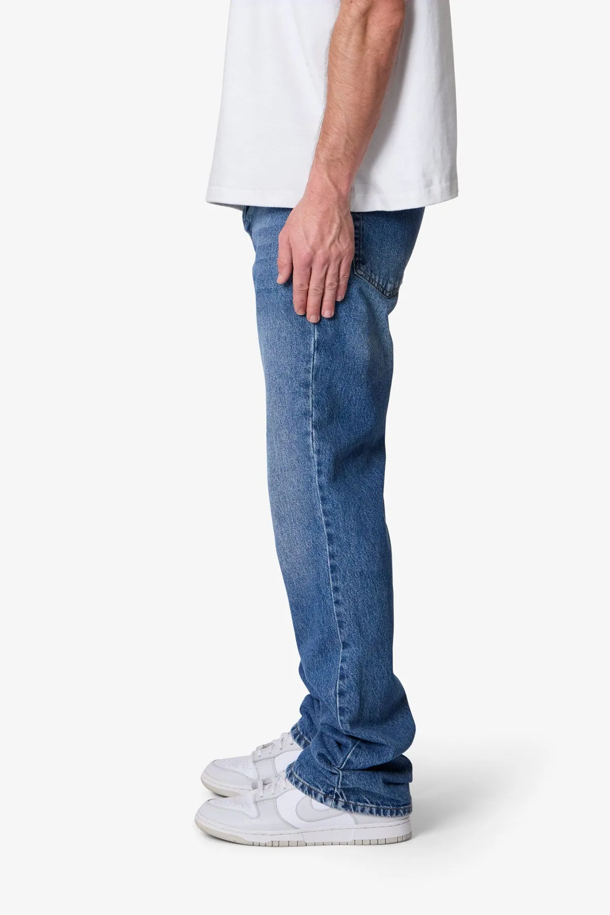 Bootcut Denim - Washed Blue sold by MNML product image thumbnail 4