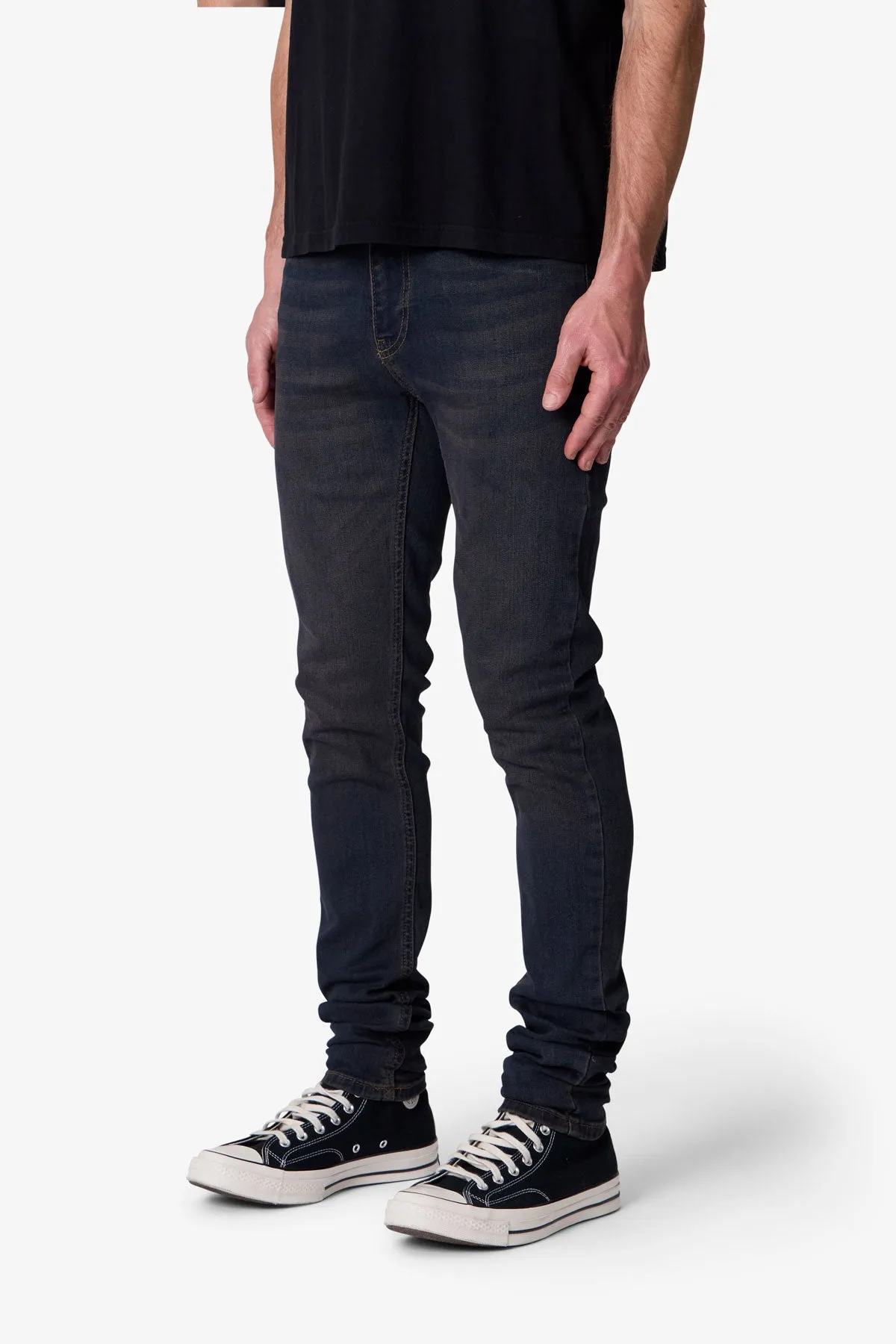 Skinny Denim - Washed Brown sold by MNML product image thumbnail 3