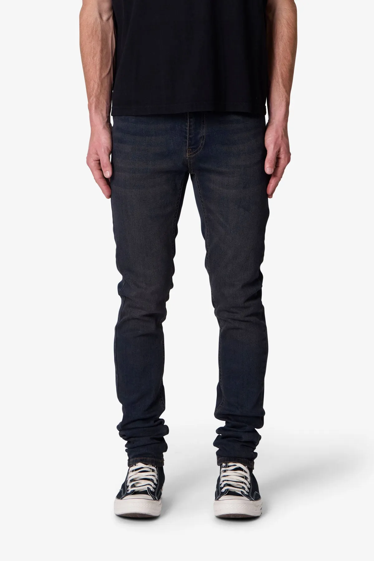 Skinny Denim - Washed Brown sold by MNML