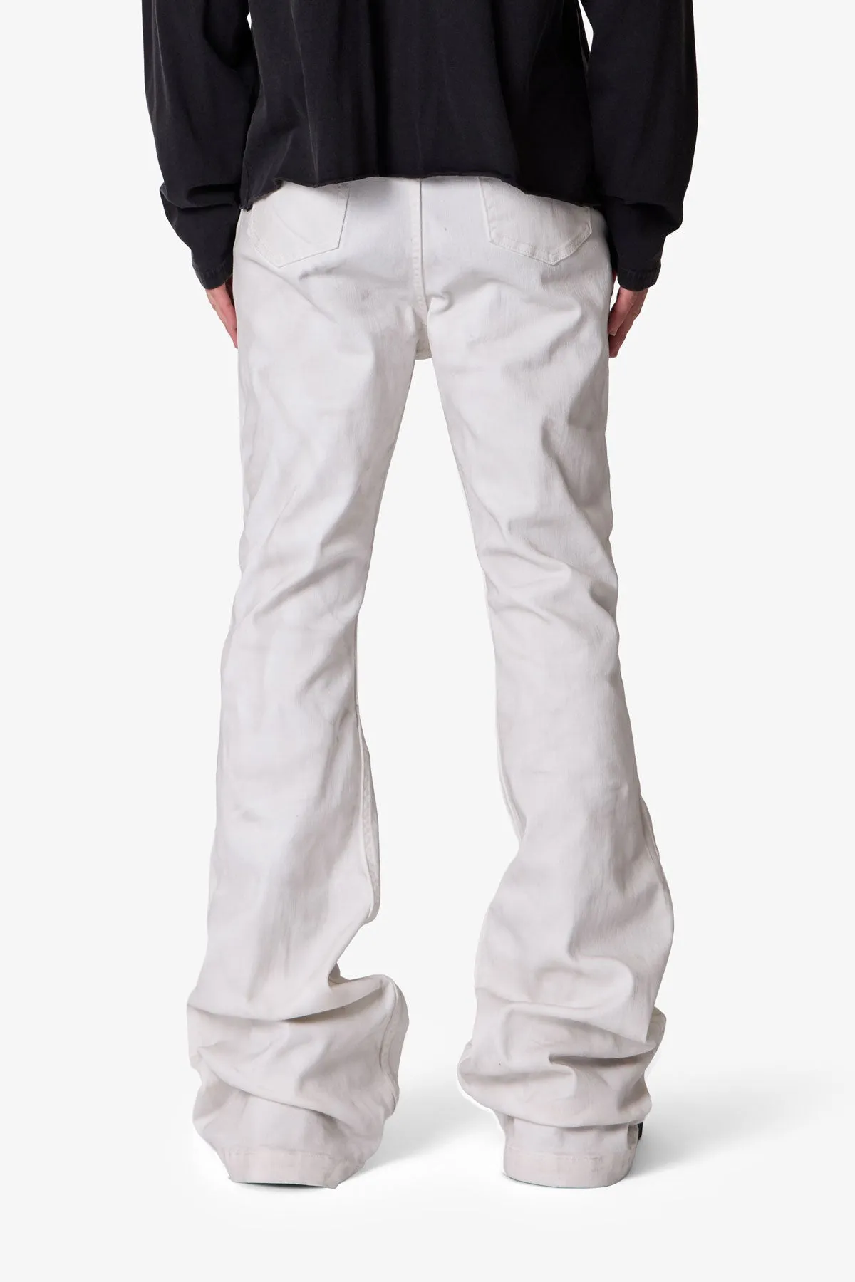 Super Stacked Denim - White sold by MNML product image thumbnail 5