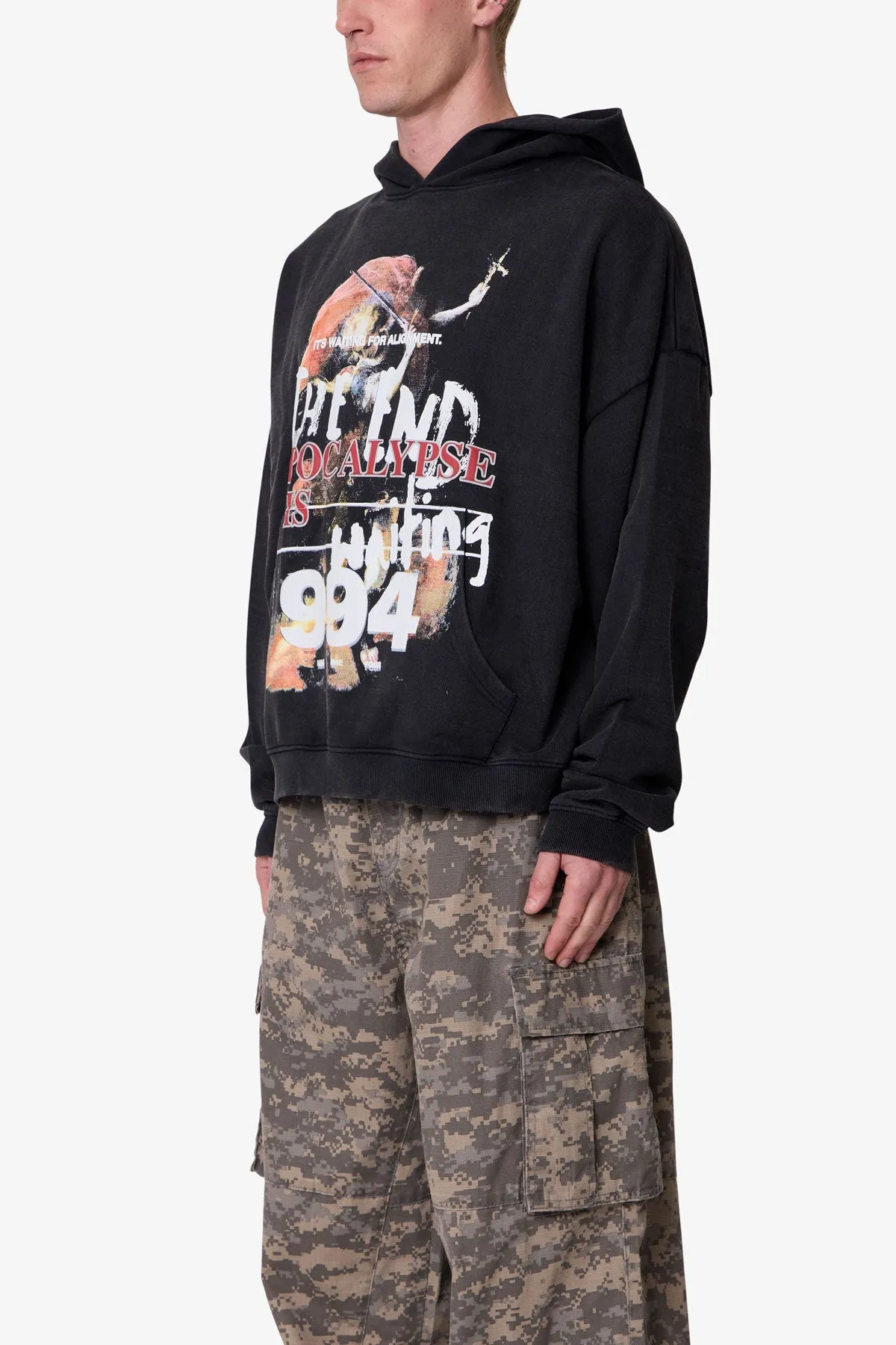 The End Hoodie - Black sold by MNML product image thumbnail 3