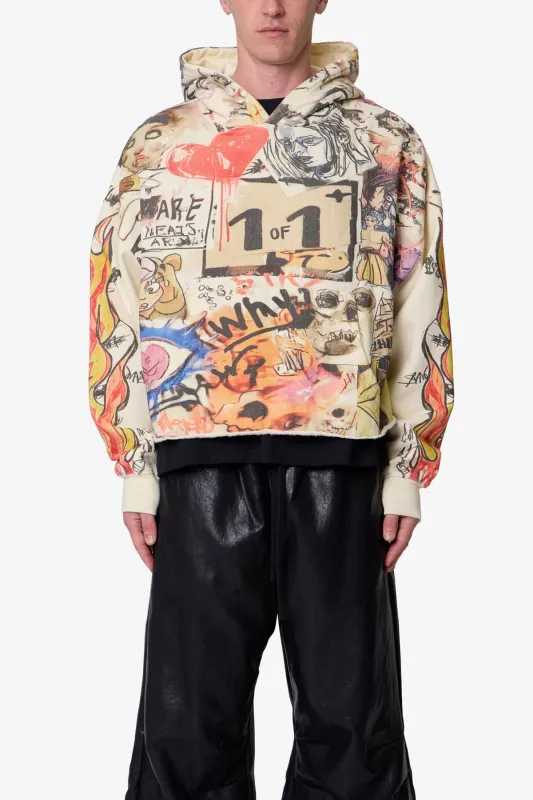 Doodle Hoodie - Multi sold by MNML