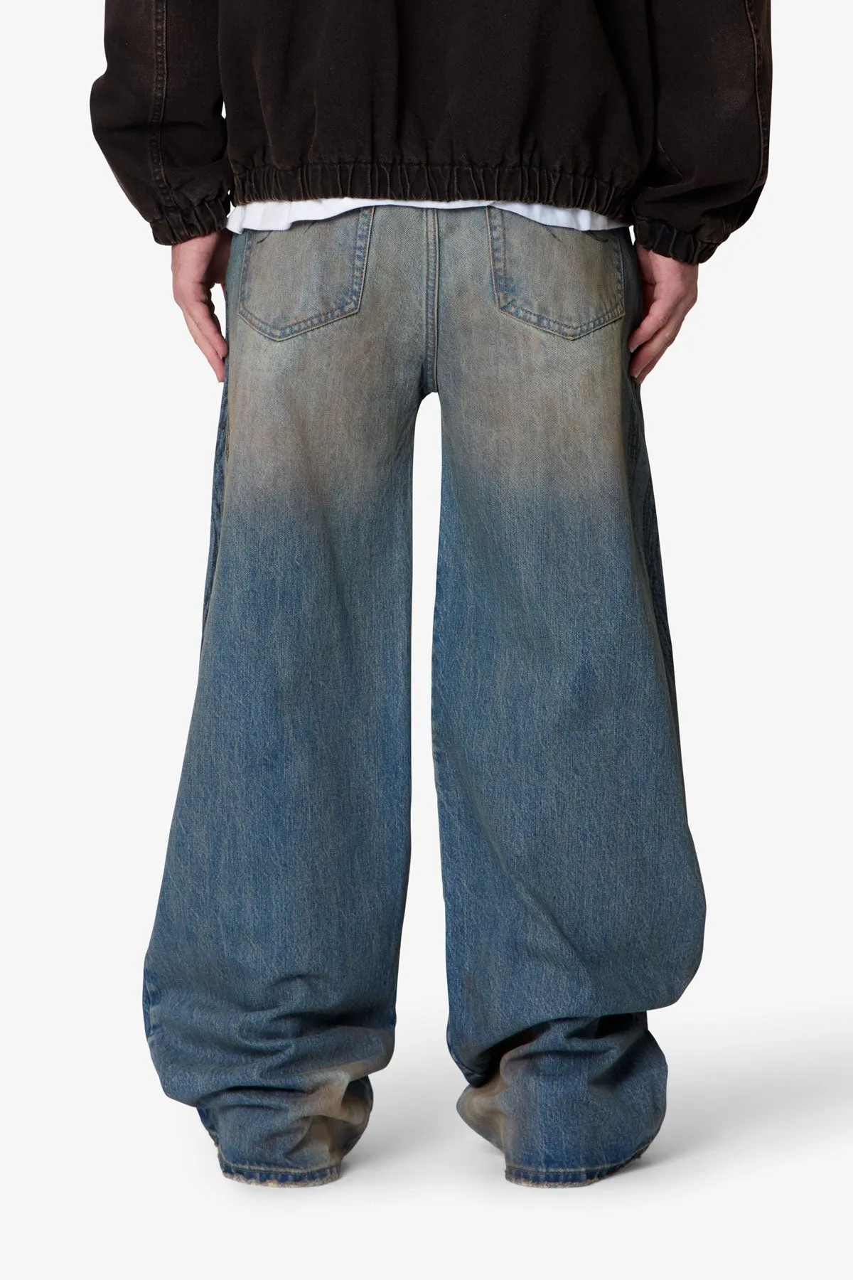 Ultra Wide Tribal Denim - Medium Blue sold by MNML product image thumbnail 5