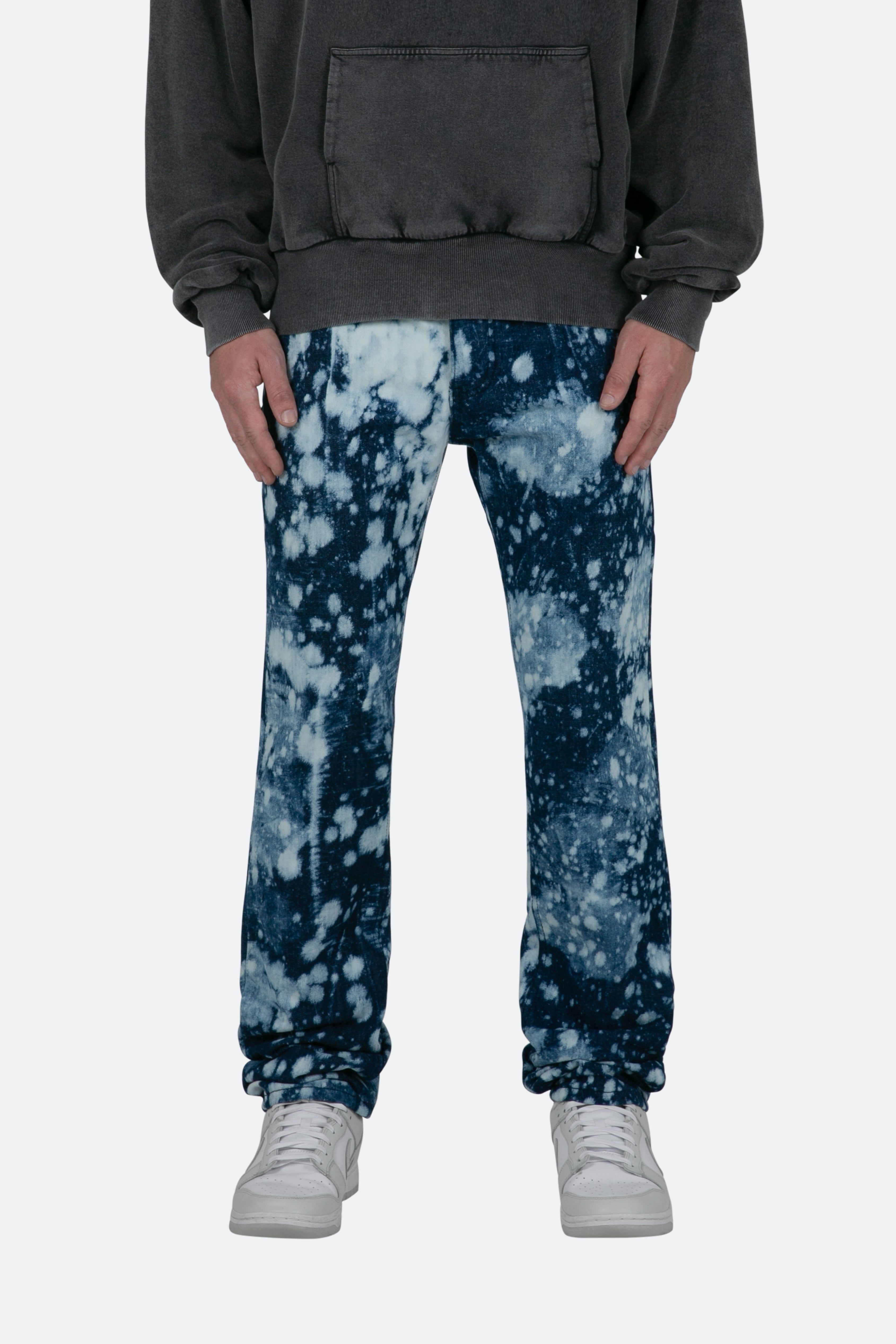 D365 Splash Straight Denim - Blue/White sold by MNML