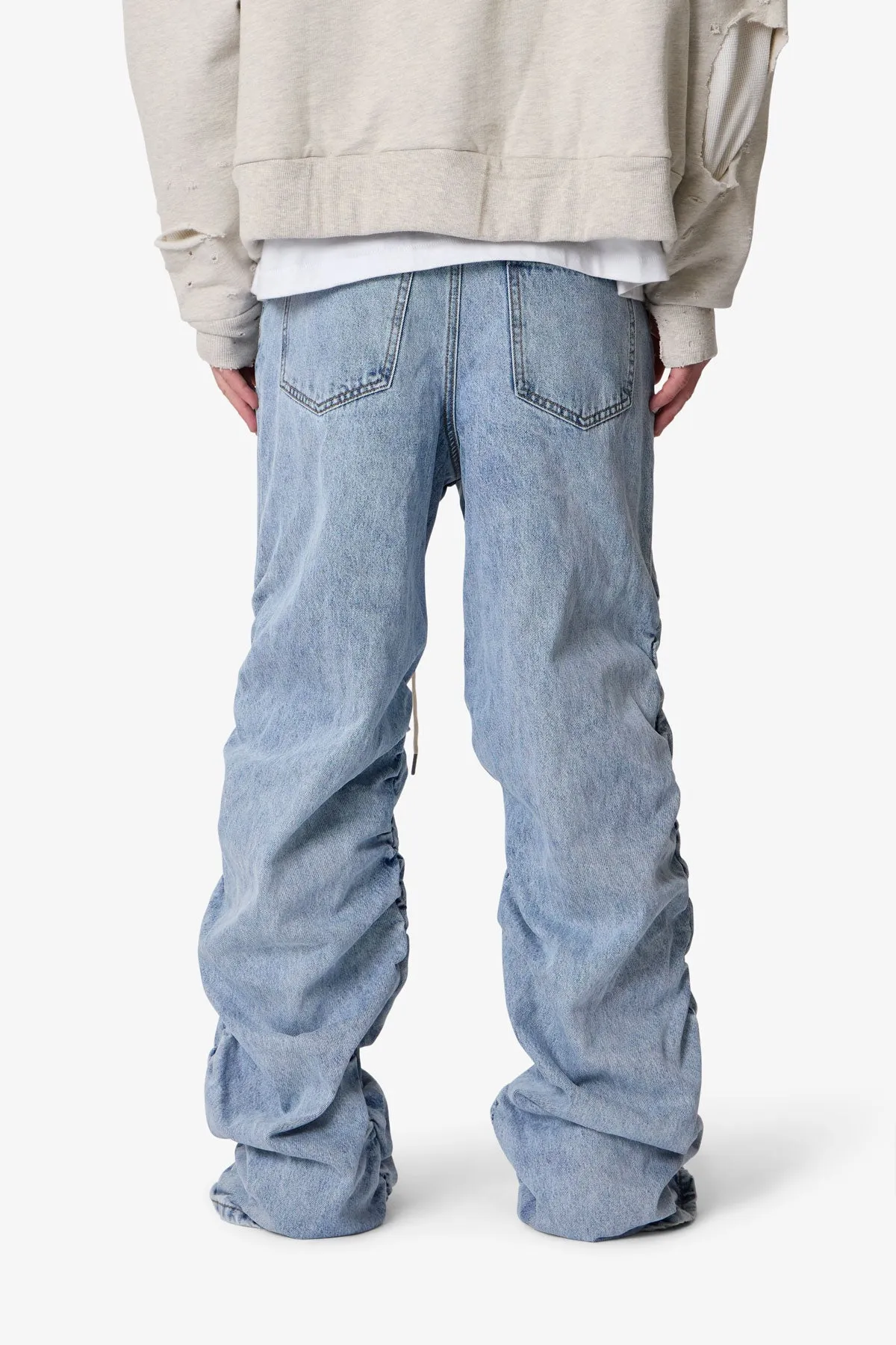 Ruched Denim - Light Blue sold by MNML product image thumbnail 5