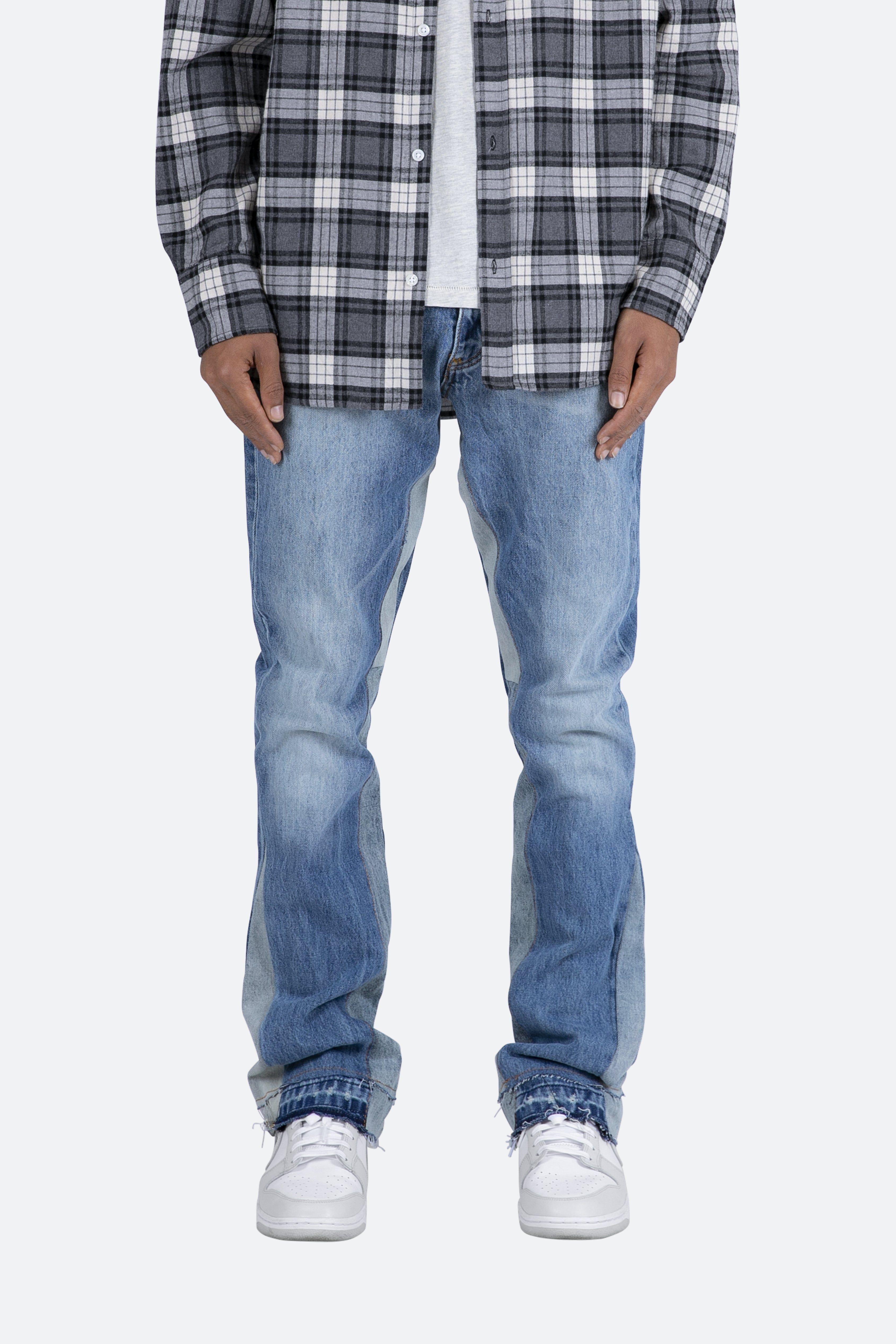 B119 Flare Denim - Blue sold by MNML product image thumbnail 3