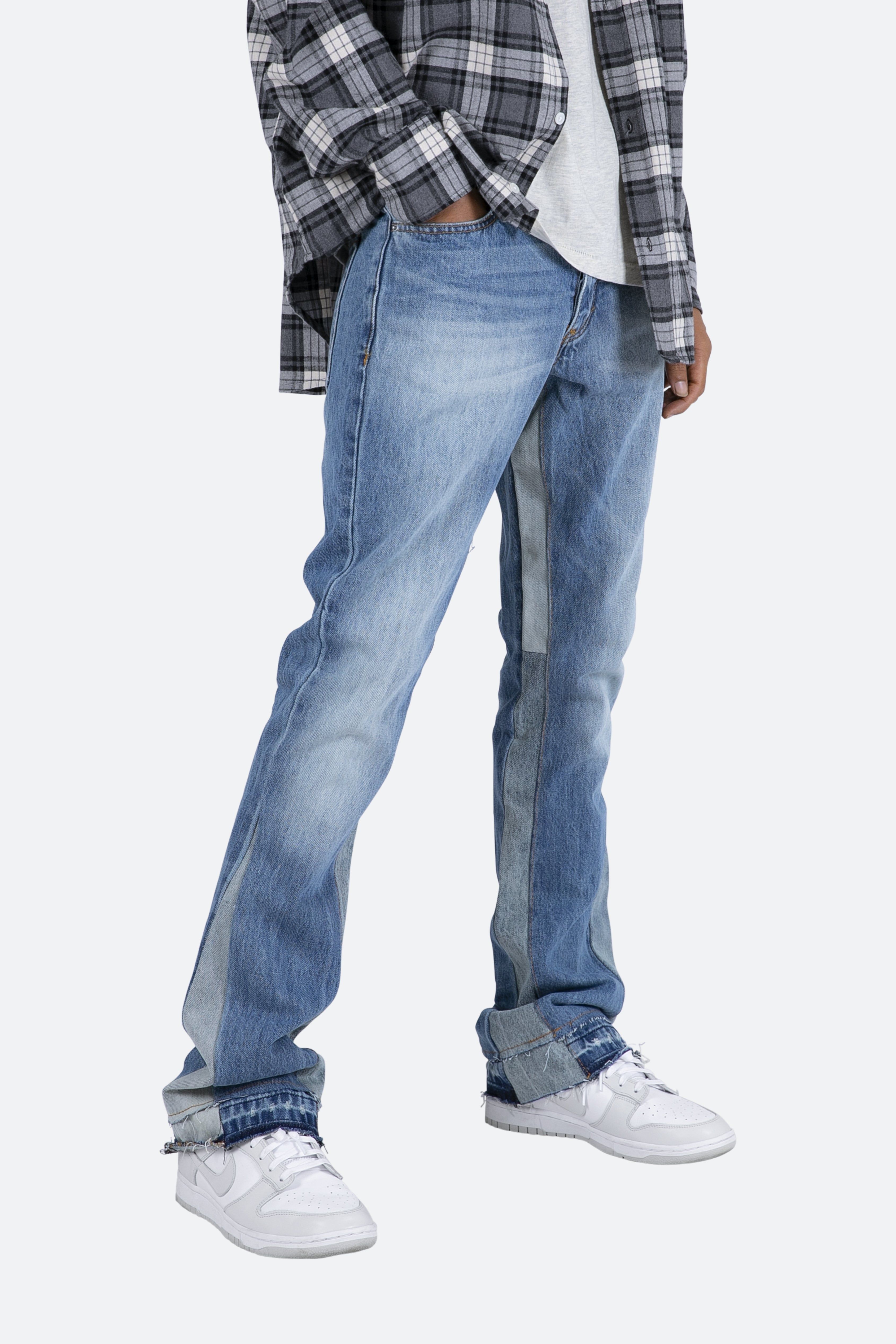 B119 Flare Denim - Blue sold by MNML product image thumbnail 2