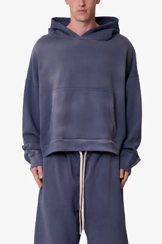 Gradient Pullover Hoodie - Washed Navy sold by MNML