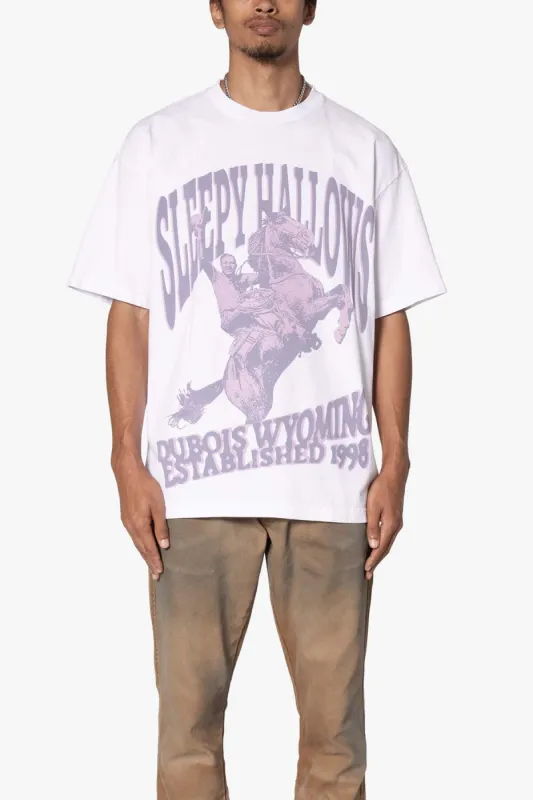 Intrepid Cowboy Tee - White sold by MNML