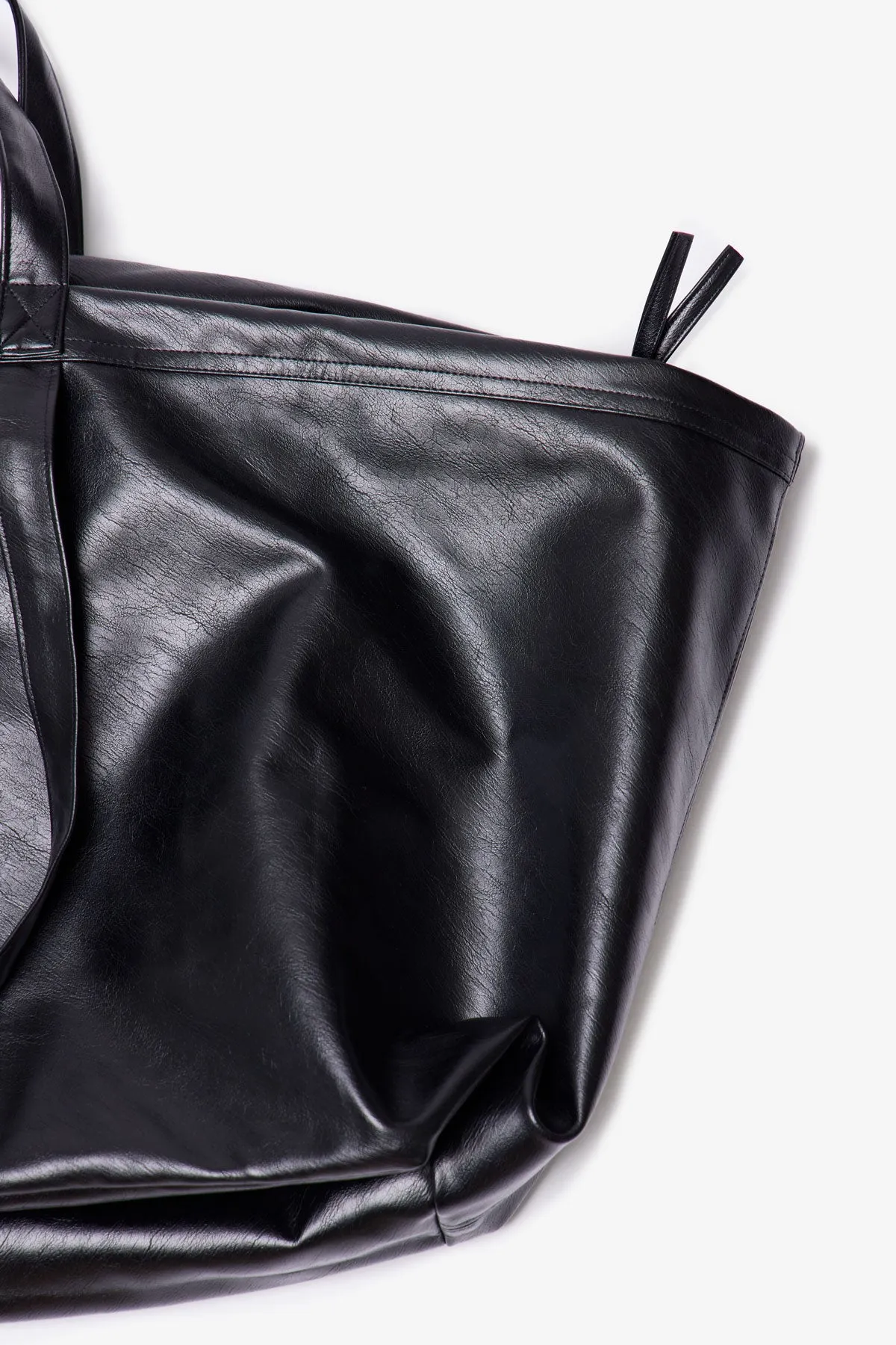 Leather Weekender Bag - Black sold by MNML product image thumbnail 3