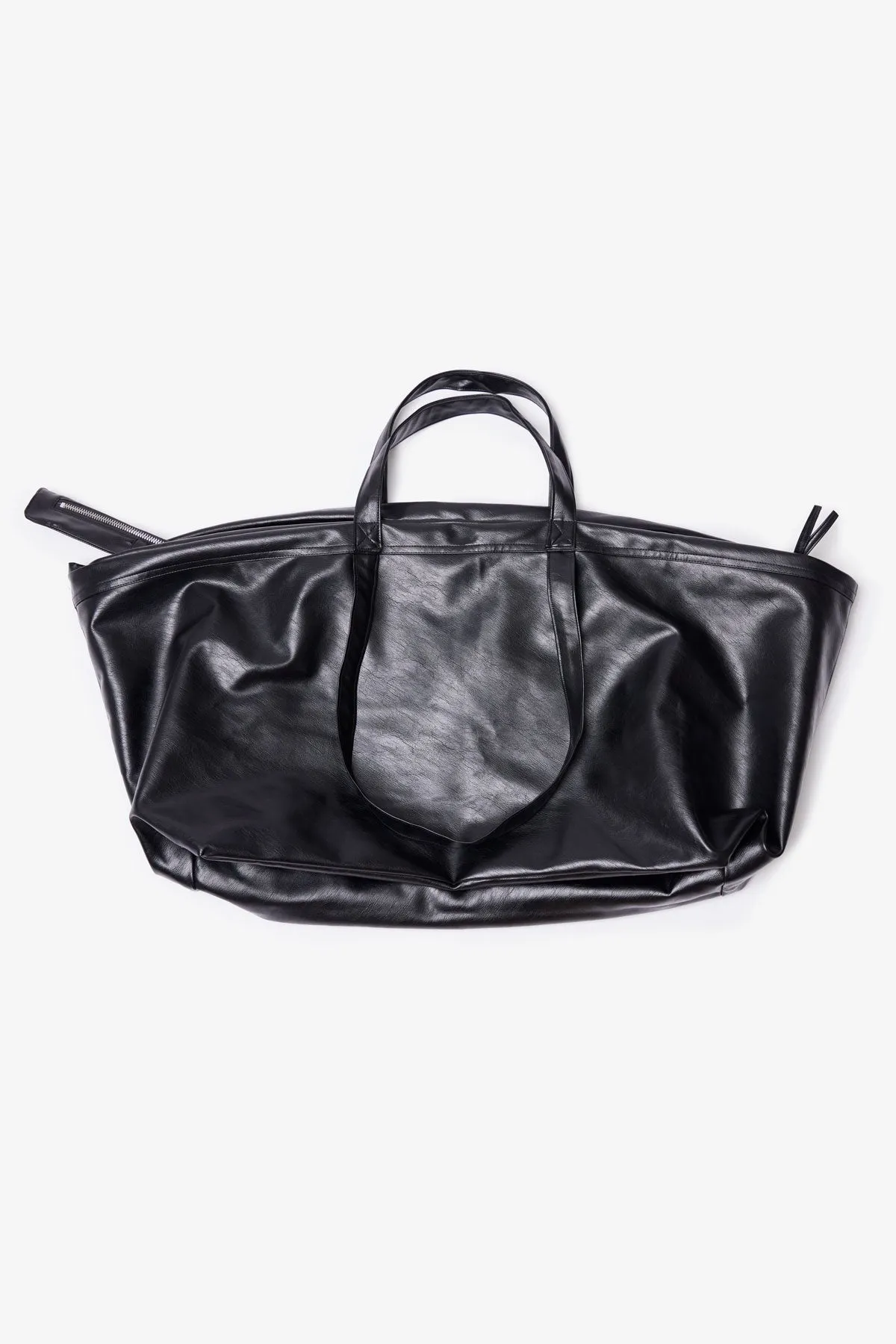 Leather Weekender Bag - Black sold by MNML