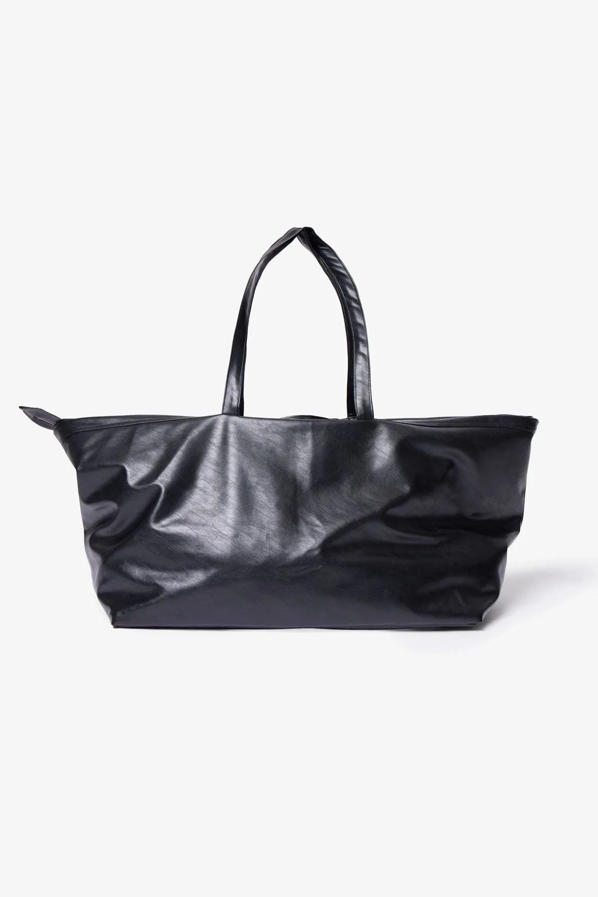Leather Weekender Bag - Black sold by MNML product image thumbnail 5