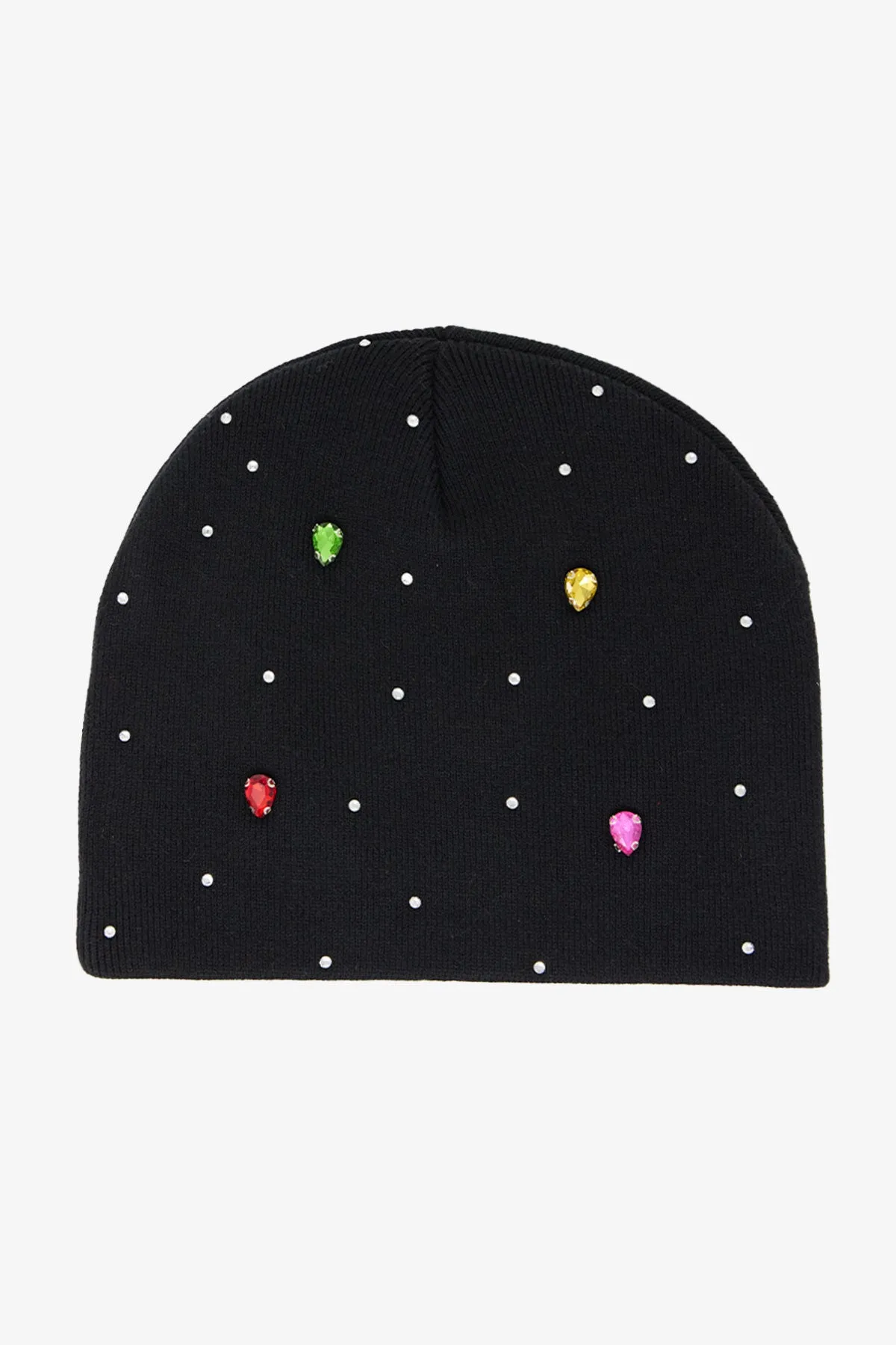 Gemmed Thermal Beanie - Black sold by MNML product image thumbnail 2