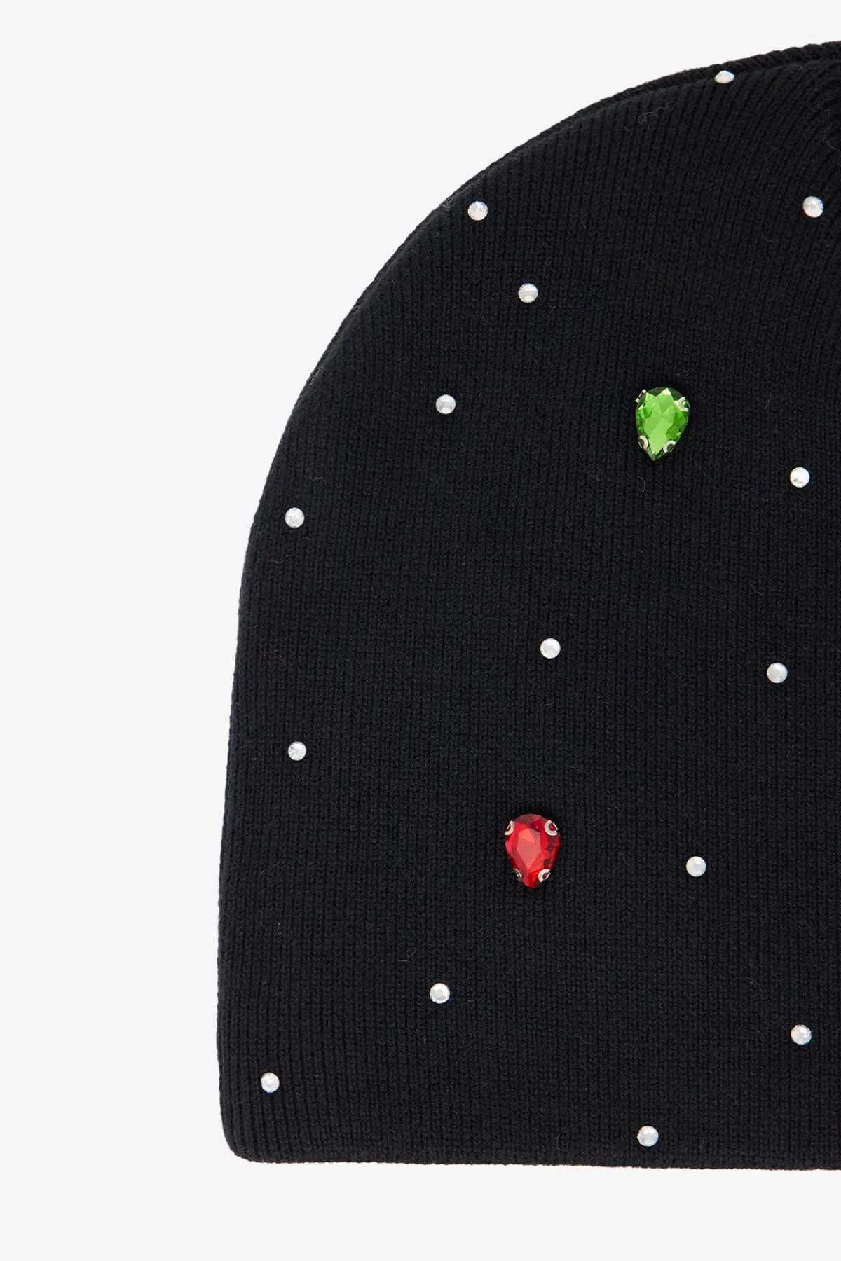 Gemmed Thermal Beanie - Black sold by MNML product image thumbnail 3