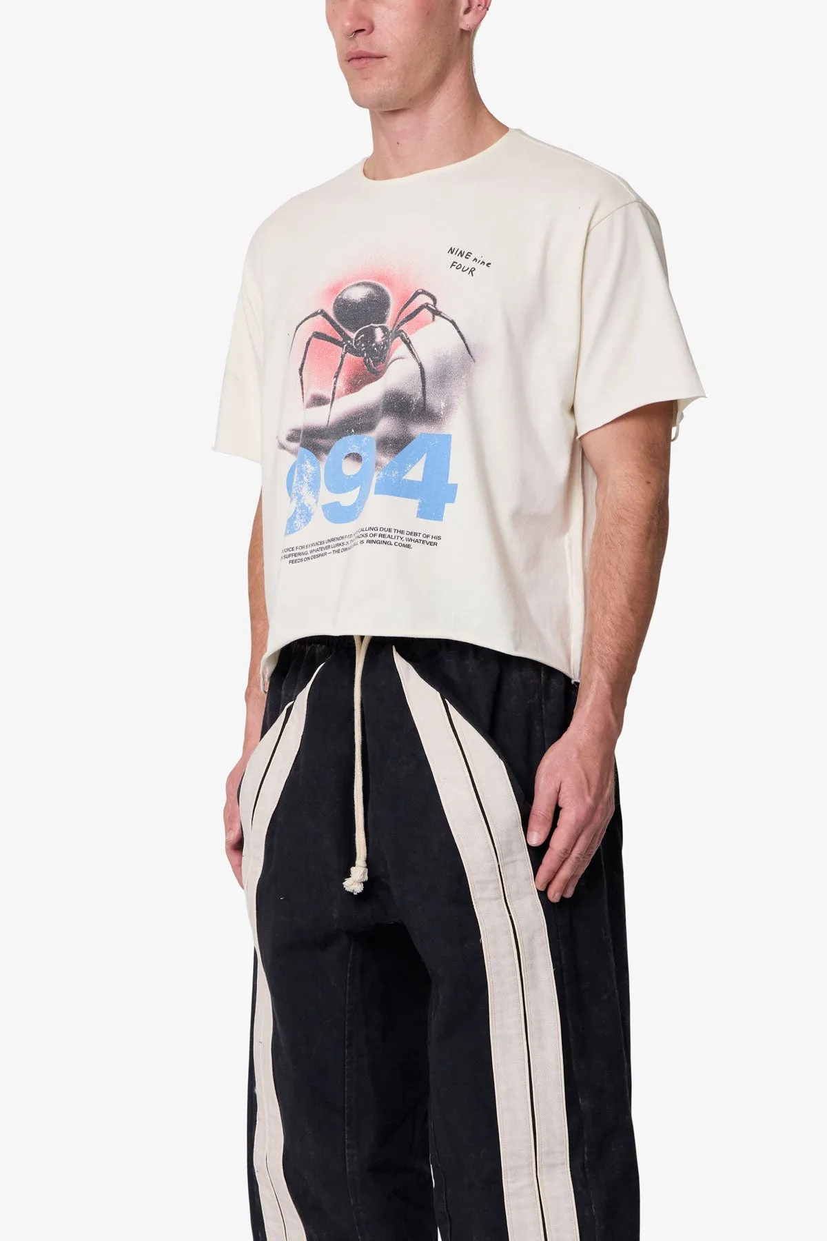 Black Widow Tee - Off White sold by MNML product image thumbnail 3