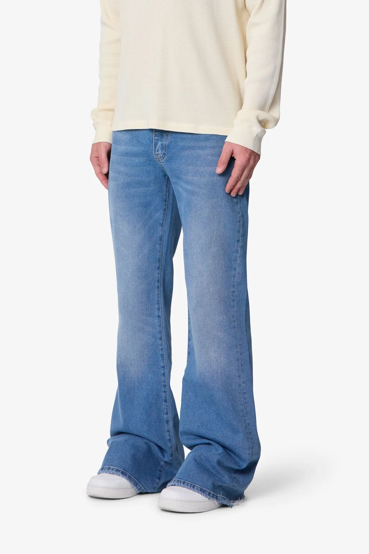 Super Flare Denim - Medium Blue sold by MNML product image thumbnail 3