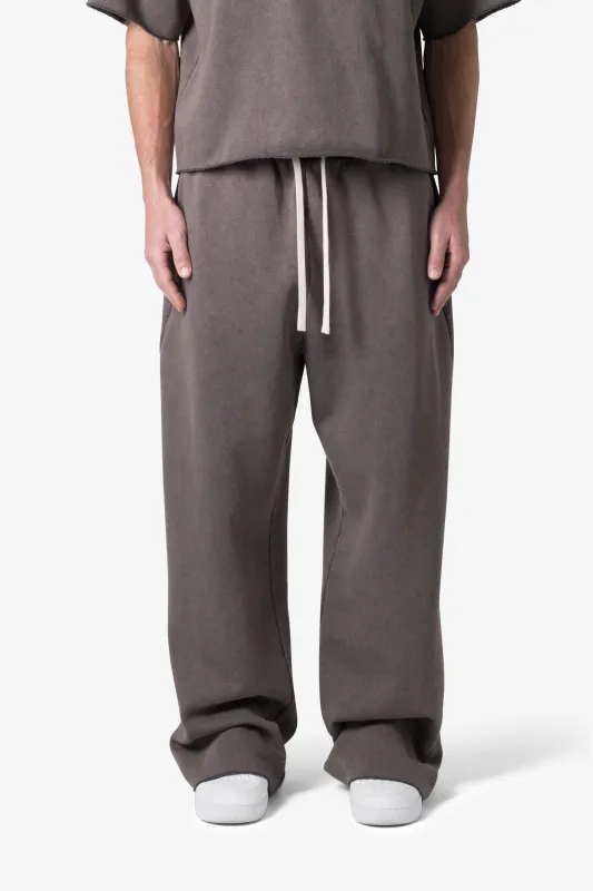 Lightweight Ultra Baggy Sweatpants - Washed Black sold by MNML